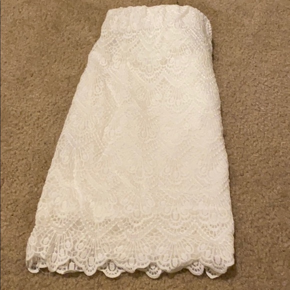 Jcrew scalloped lace skirt - Picture 2 of 6